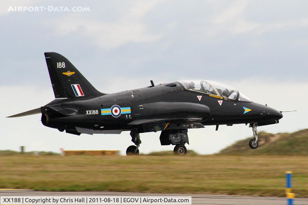 XX188, 1977 Hawker Siddeley Hawk T.1A C/N 035/312035, RAF 208(R) Sqdn