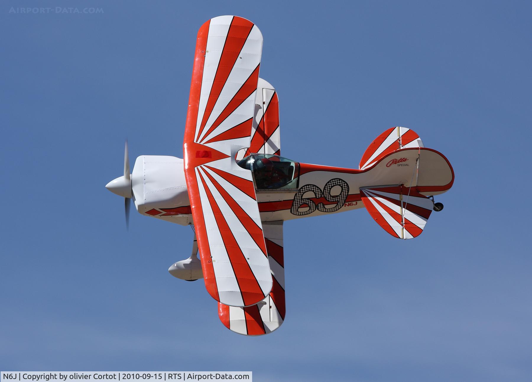N6J, 1980 Pitts S-1C Special C/N 2112, reno air races