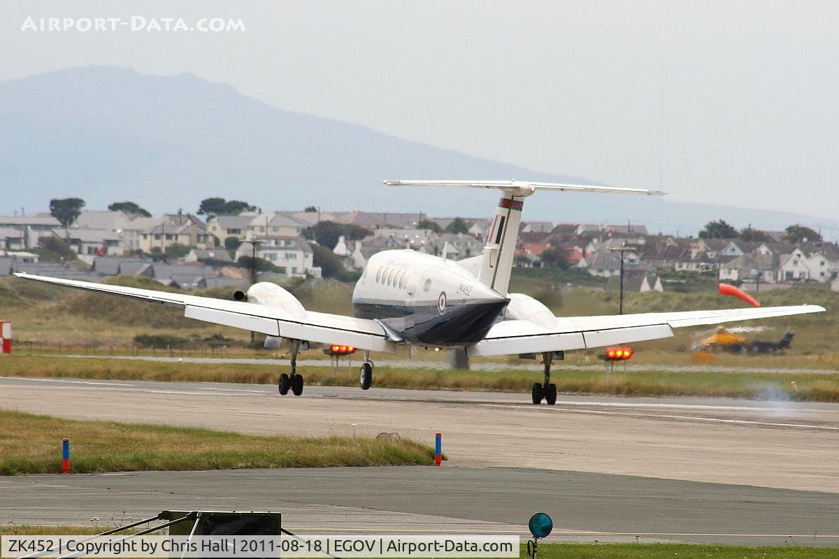 ZK452, 2003 Raytheon B200 King Air C/N BB-1832, RAF 3FTS / 45(R) Sqn