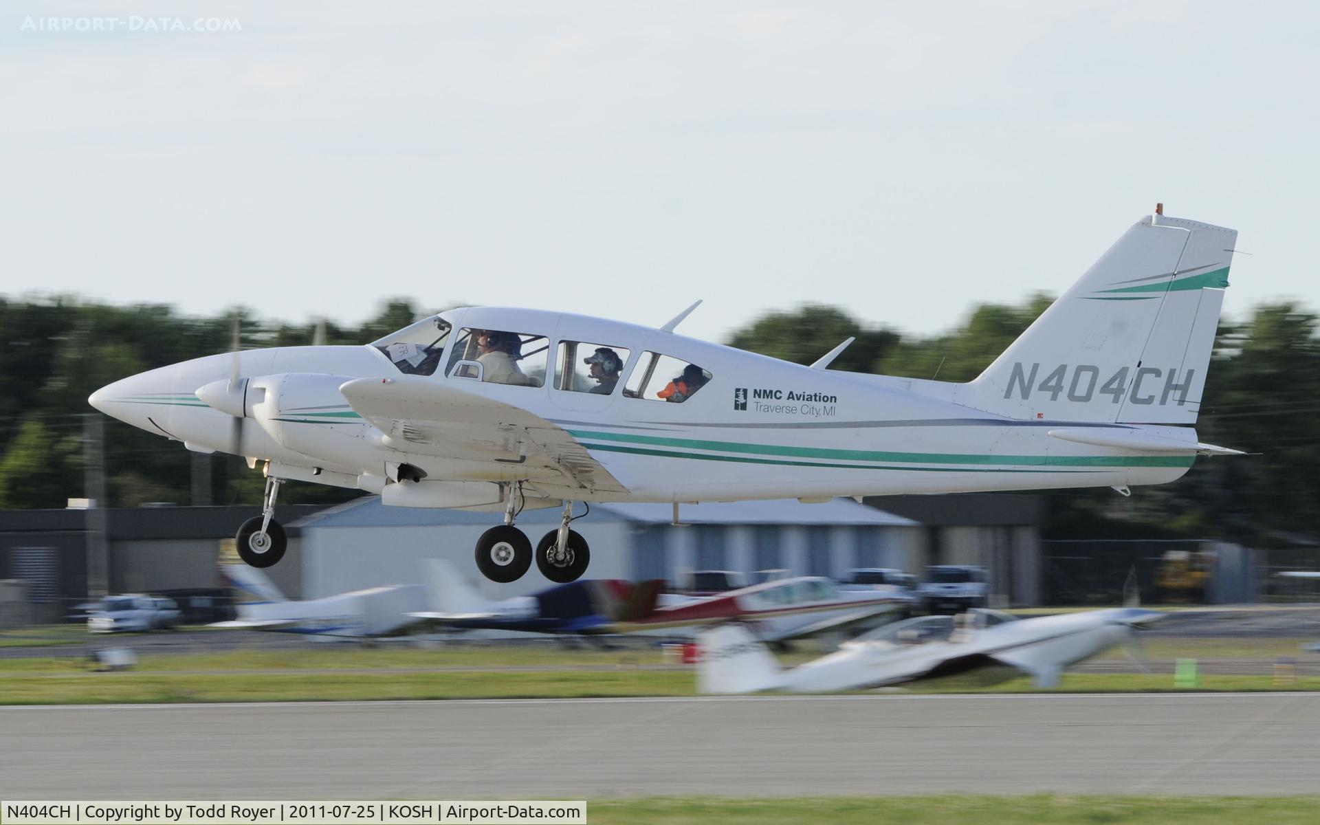 N404CH, 1976 Piper PA-23-250 Aztec C/N 27-7654191, AIRVENTURE 2011