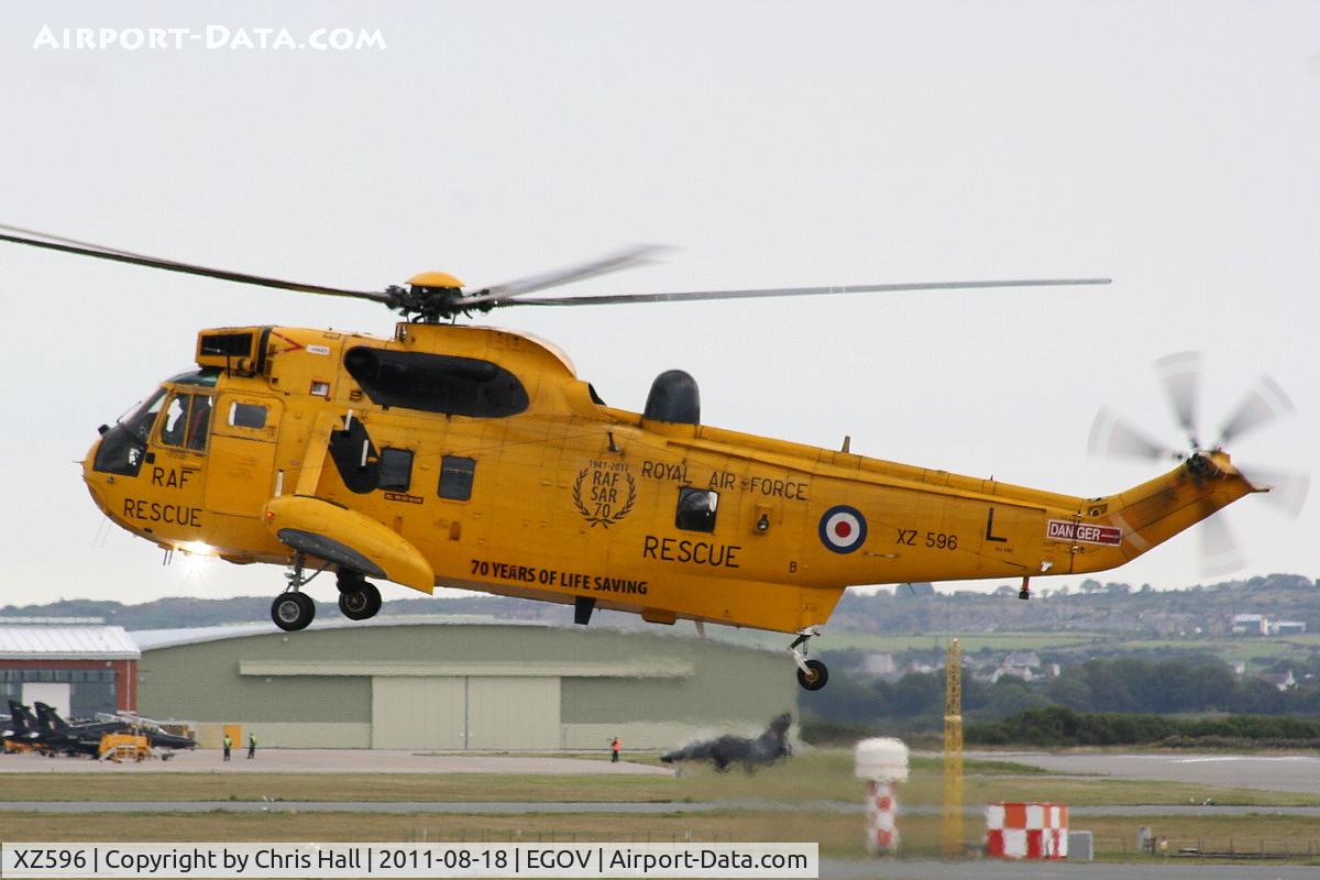 XZ596, 1978 Westland Sea King HAR.3 C/N WA862, RAF 22 Sqn C Flight