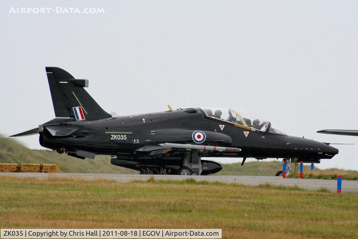 ZK035, 2010 British Aerospace Hawk T2 C/N RT026/1264, RAF 19(R)Sqn
