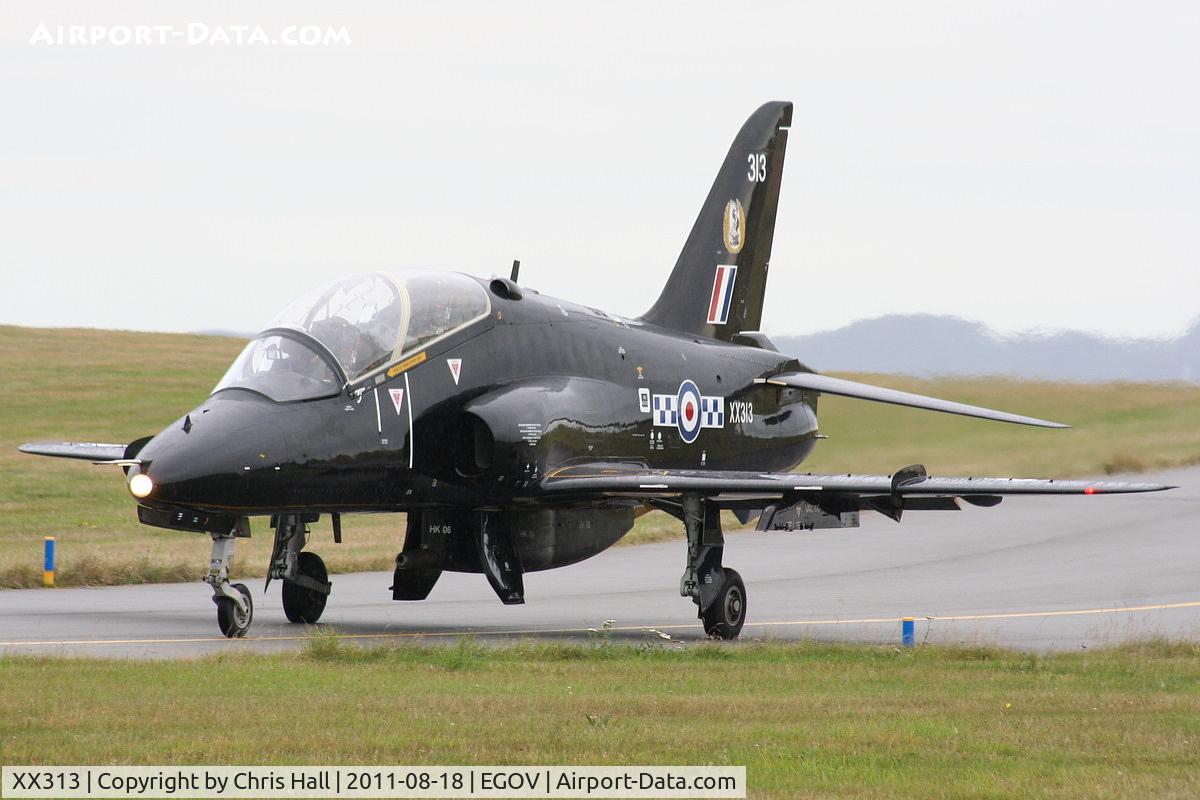 XX313, 1980 Hawker Siddeley Hawk T.1W C/N 149/312138, RAF 19(R) Sqn
