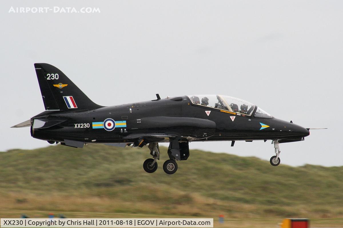 XX230, 1978 Hawker Siddeley Hawk T.1A C/N 066/312066, RAF 208(R) Sqdn
