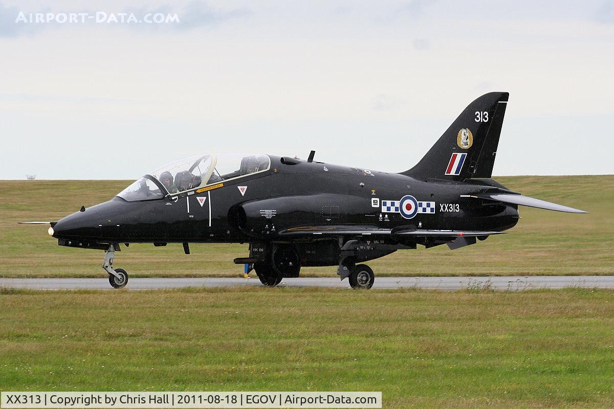 XX313, 1980 Hawker Siddeley Hawk T.1W C/N 149/312138, RAF 19(R) Sqn
