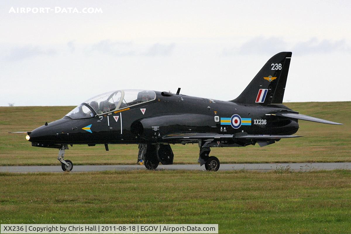 XX236, 1978 Hawker Siddeley Hawk T.1W C/N 072/312072, RAF 208(R) Sqdn