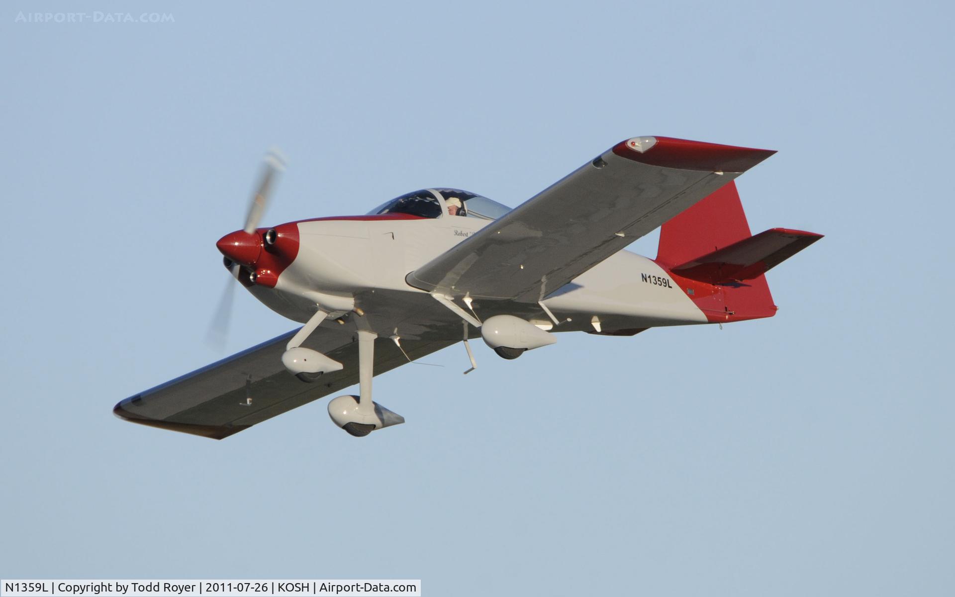 N1359L, Vans RV-7A C/N 73092, AIRVENTURE 2011