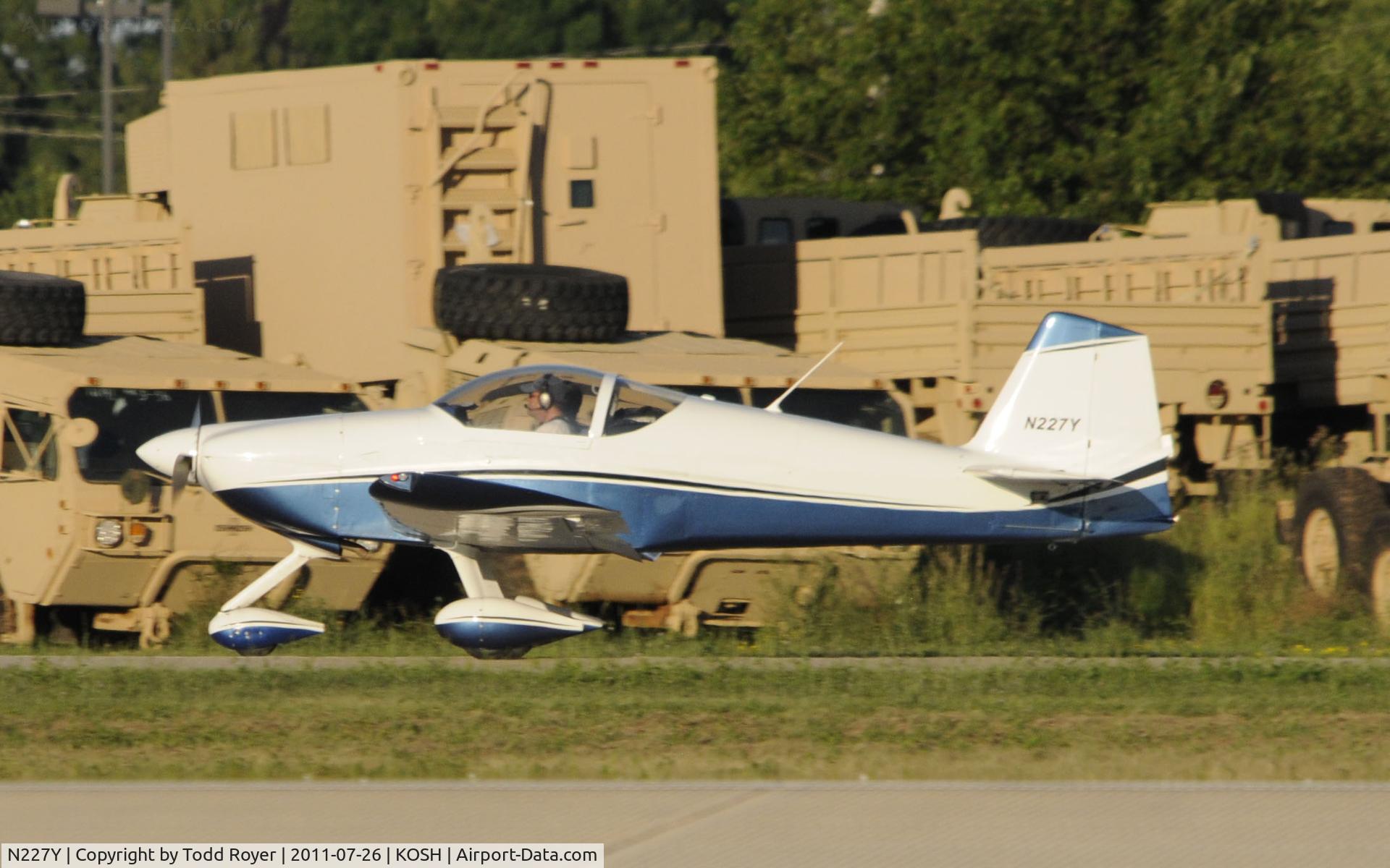 N227Y, 2007 Vans RV-6A C/N 20351, AIRVENTURE 2011