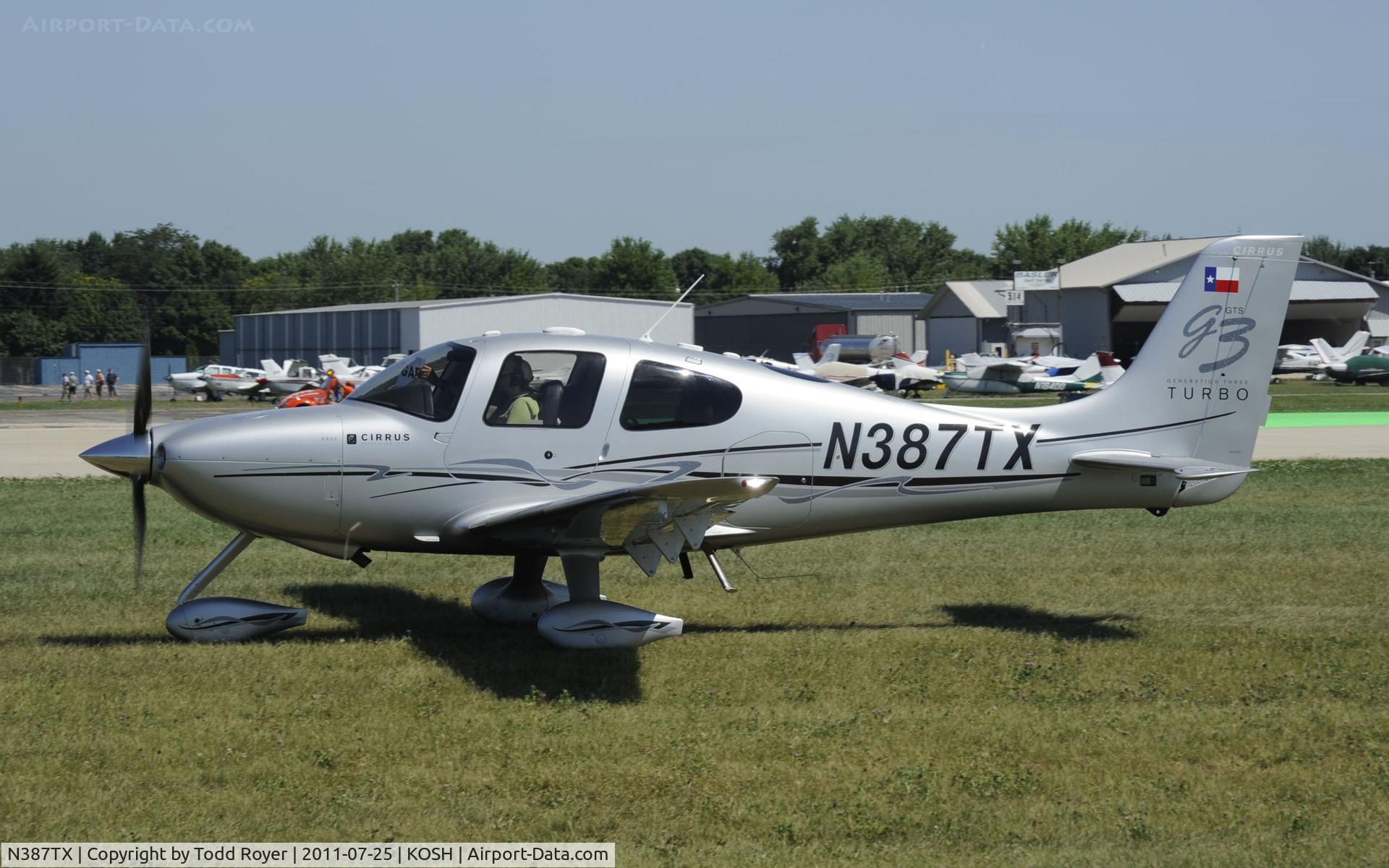 N387TX, 2008 Cirrus SR22 C/N 2944, AIRVENTURE 2011