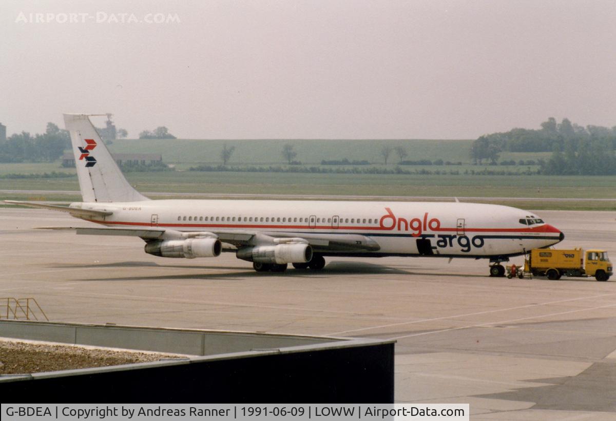 G-BDEA, 1967 Boeing 707-338C C/N 19296, Anglo Cargo Boeing 707