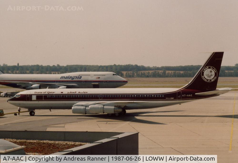A7-AAC, 1970 Boeing 707-336C C/N 20375, Qatar Amiri Flight Boeing 707