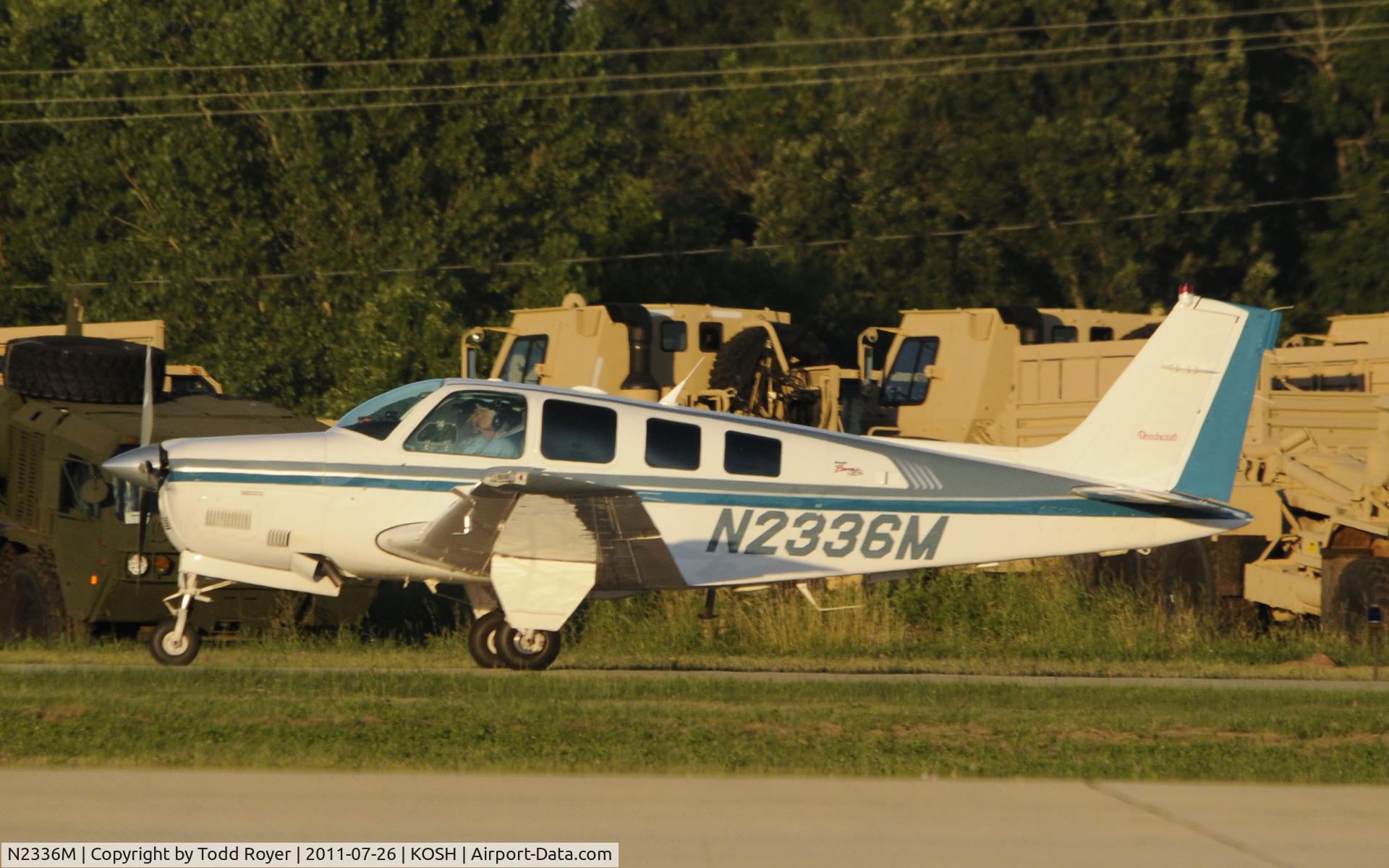 N2336M, 1997 Raytheon Aircraft Company A36 Bonanza C/N E-3136, AIRVENTURE 2011