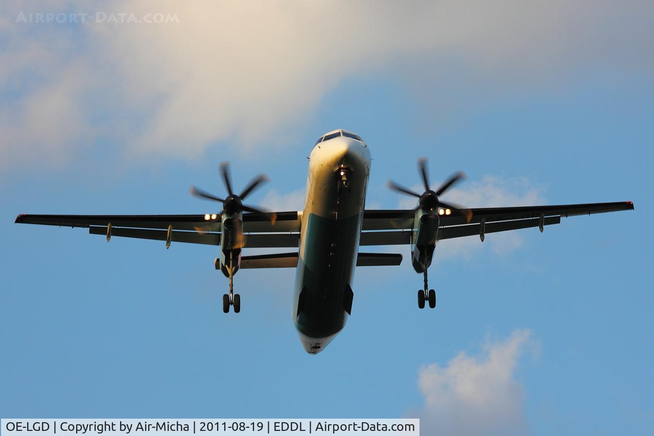 OE-LGD, 2000 De Havilland Canada DHC-8-402Q Dash 8 C/N 4027, Tyrolean Airways, Bombardier DHC-8-402, CN: 4027, Name: Steiermark