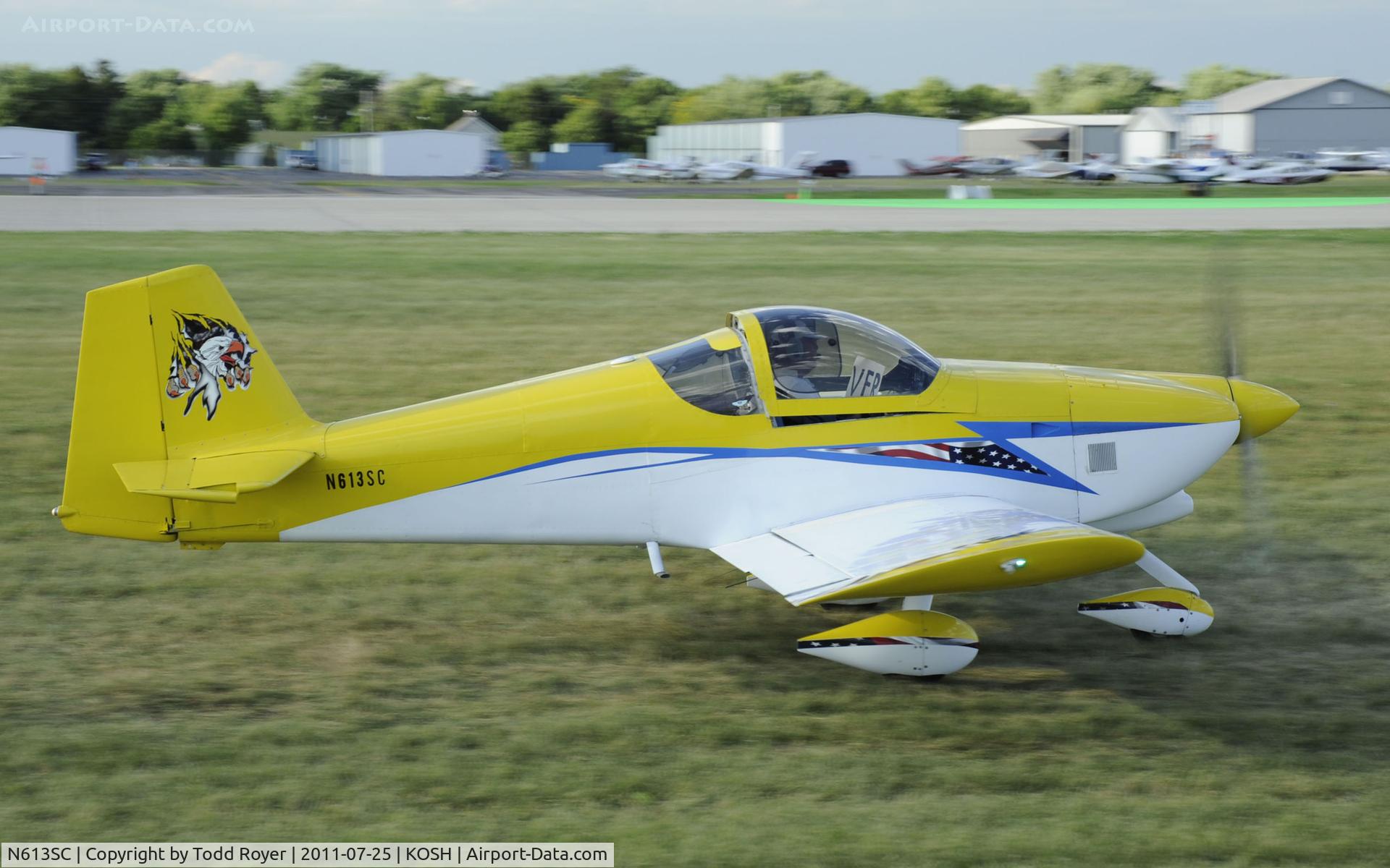 N613SC, Vans RV-6A C/N 1 (N613SC), AIRVENTURE 2011