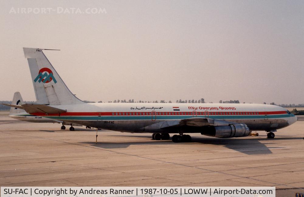SU-FAC, 1968 Boeing 707-323C C/N 20087, Misr Overseas Airways Boeing 707