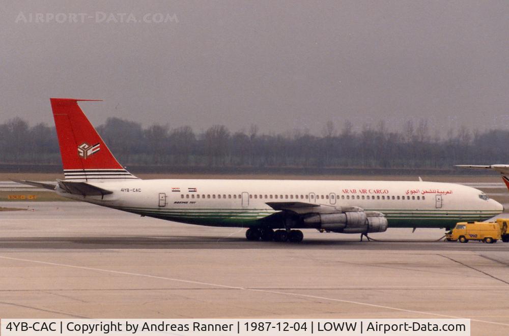 4YB-CAC, 1974 Boeing 707-370C C/N 20890, Arab Air Cargo Boeing 707