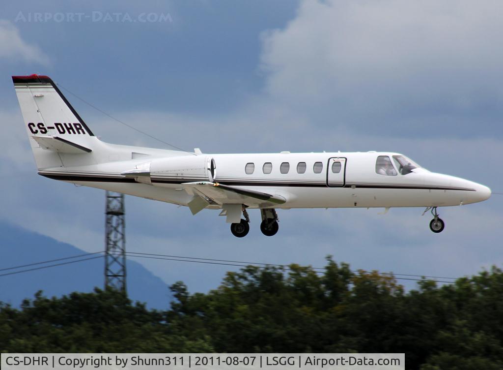 CS-DHR, 2005 Cessna 550 Citation Bravo C/N 550-1114, Landing rwy 23
