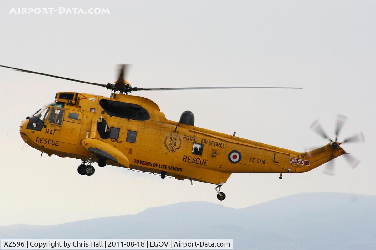 XZ596, 1978 Westland Sea King HAR.3 C/N WA862, RAF 22 Sqn C Flight