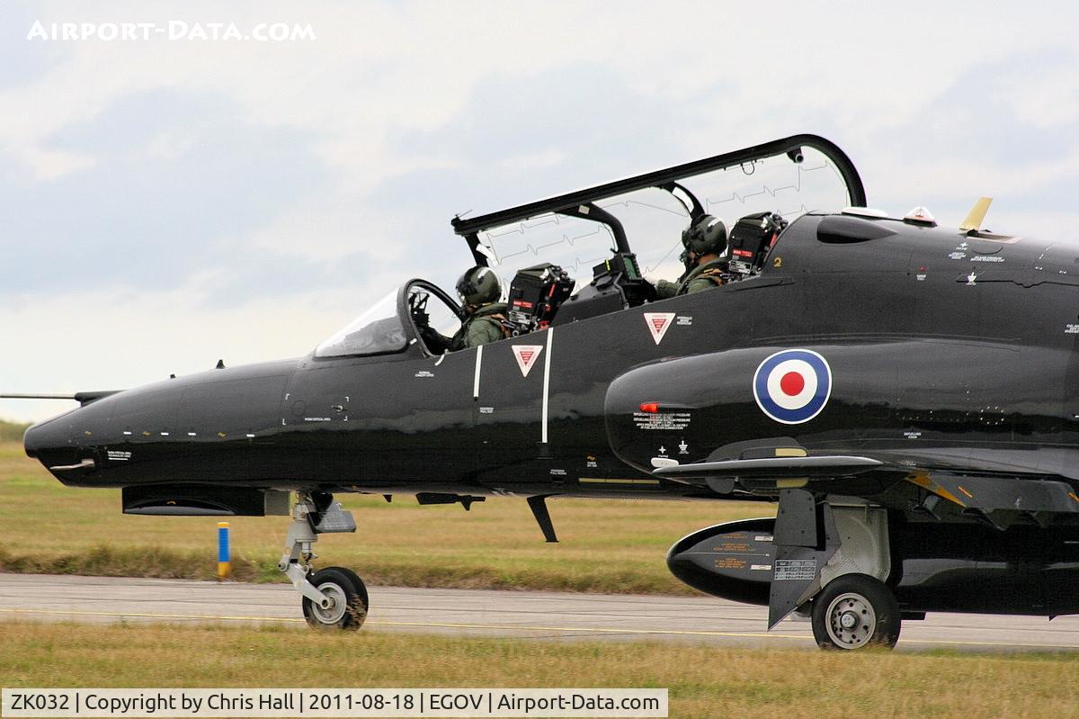 ZK032, 2009 British Aerospace Hawk T2 C/N RT023/1261, RAF 19(R)Sqn