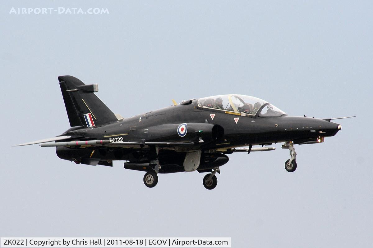 ZK022, 2009 British Aerospace Hawk T2 C/N RT013/1251, RAF 19(R)Sqn