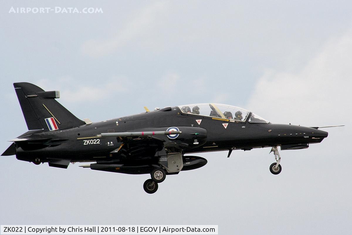 ZK022, 2009 British Aerospace Hawk T2 C/N RT013/1251, RAF 19(R)Sqn