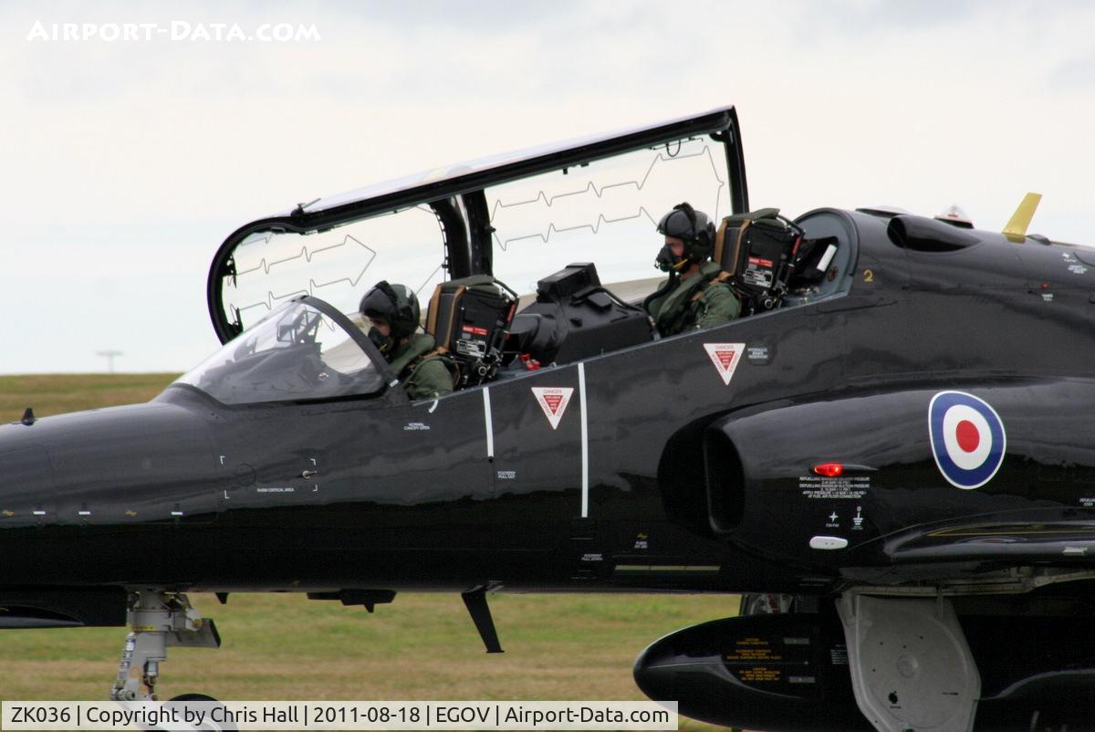 ZK036, 2010 British Aerospace Hawk T2 C/N RT027/1265, RAF 19(R)Sqn