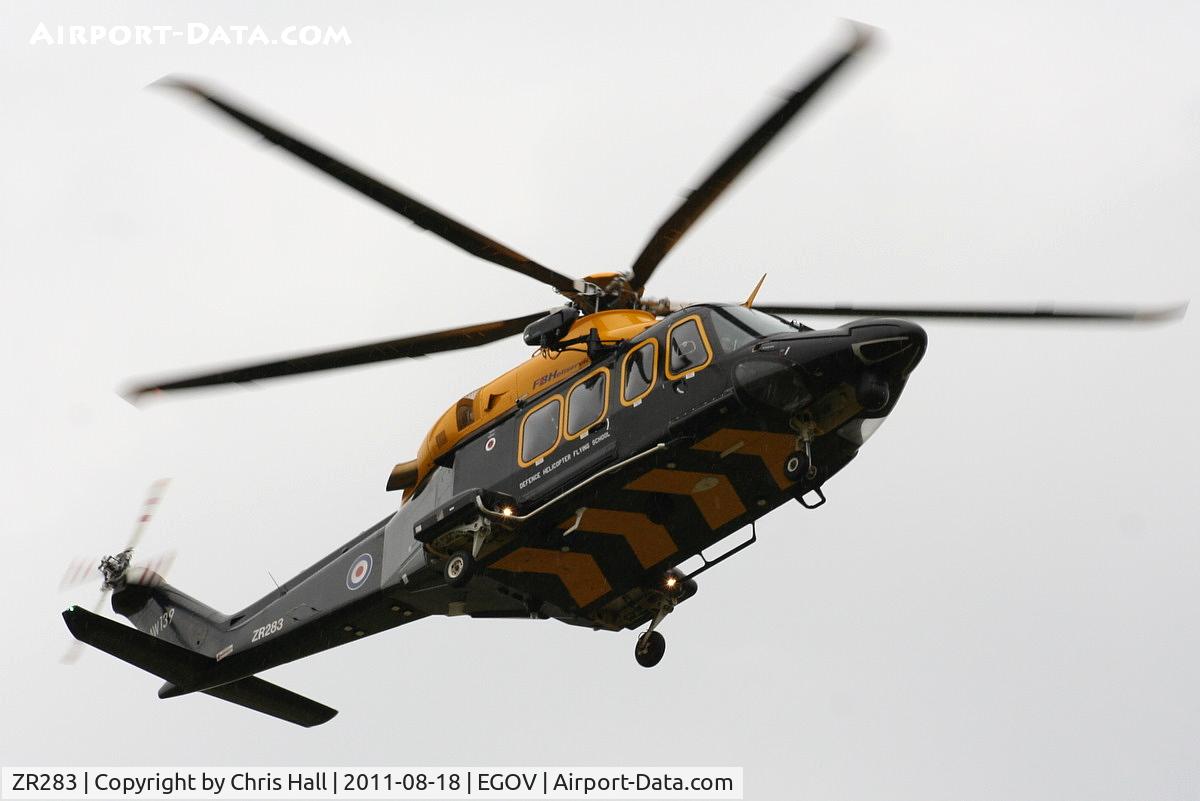 ZR283, 2010 AgustaWestland AW-139 C/N 31283, RAF Search and Rescue Training Unit (SARTU)