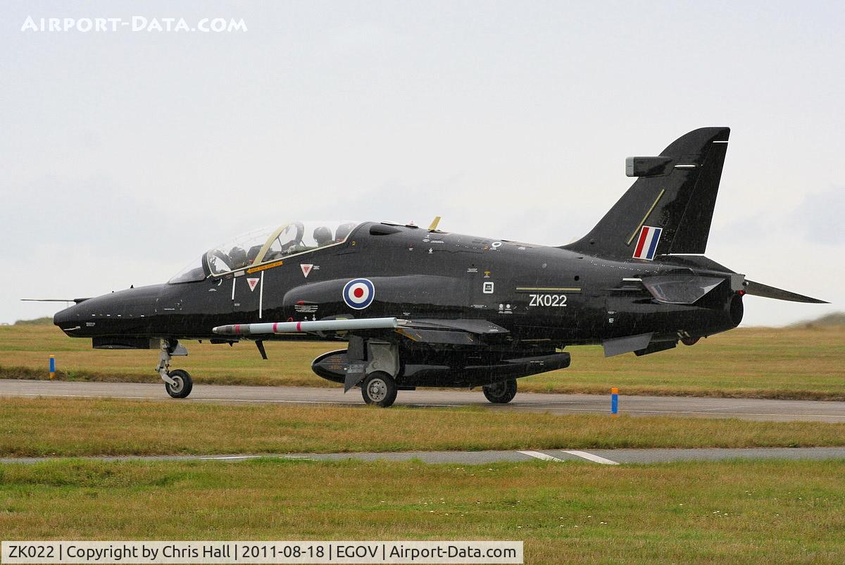 ZK022, 2009 British Aerospace Hawk T2 C/N RT013/1251, RAF 19(R) Sqn