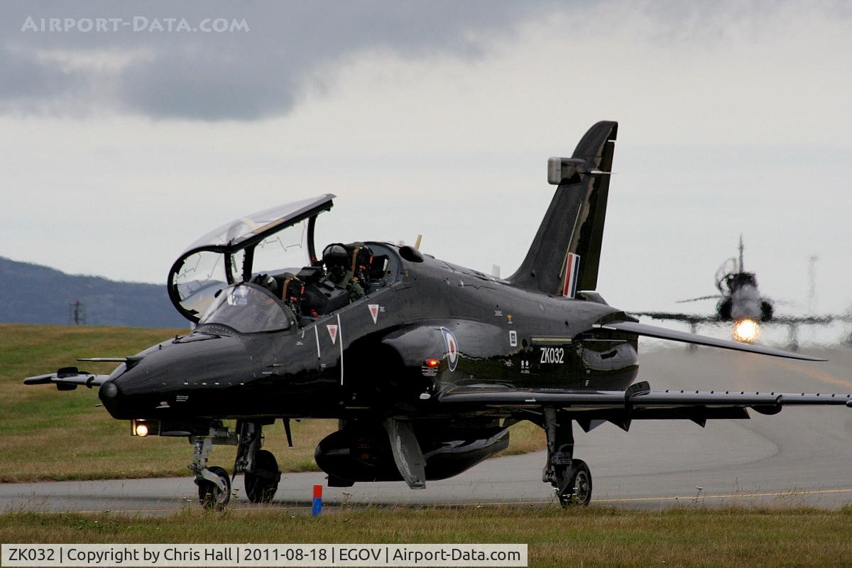 ZK032, 2009 British Aerospace Hawk T2 C/N RT023/1261, RAF 19(R) Sqn