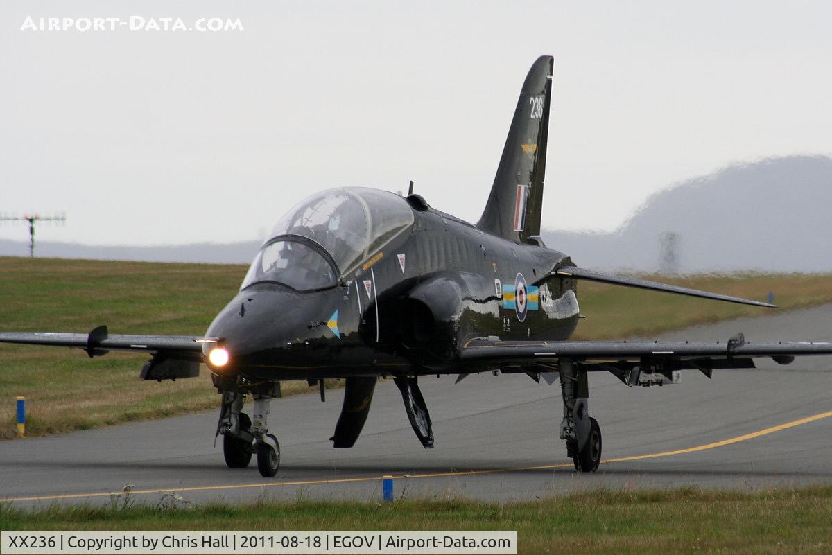 XX236, 1978 Hawker Siddeley Hawk T.1W C/N 072/312072, RAF 208(R) Sqdn