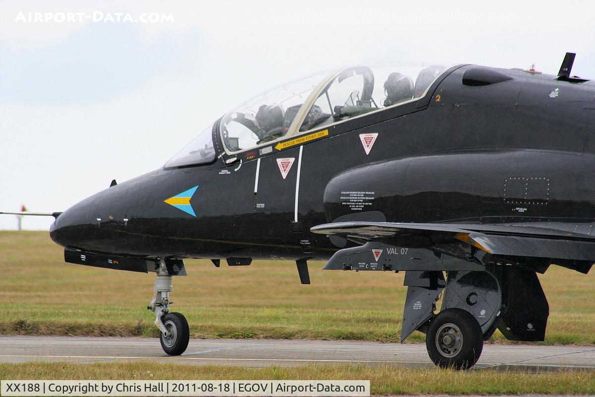 XX188, 1977 Hawker Siddeley Hawk T.1A C/N 035/312035, RAF 208(R) Sqdn