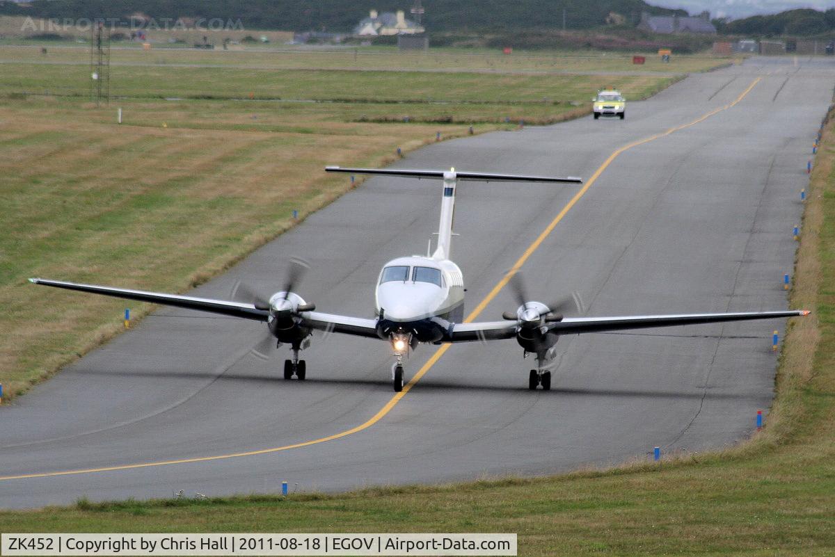 ZK452, 2003 Raytheon B200 King Air C/N BB-1832, RAF 3FTS / 45(R) Sqn