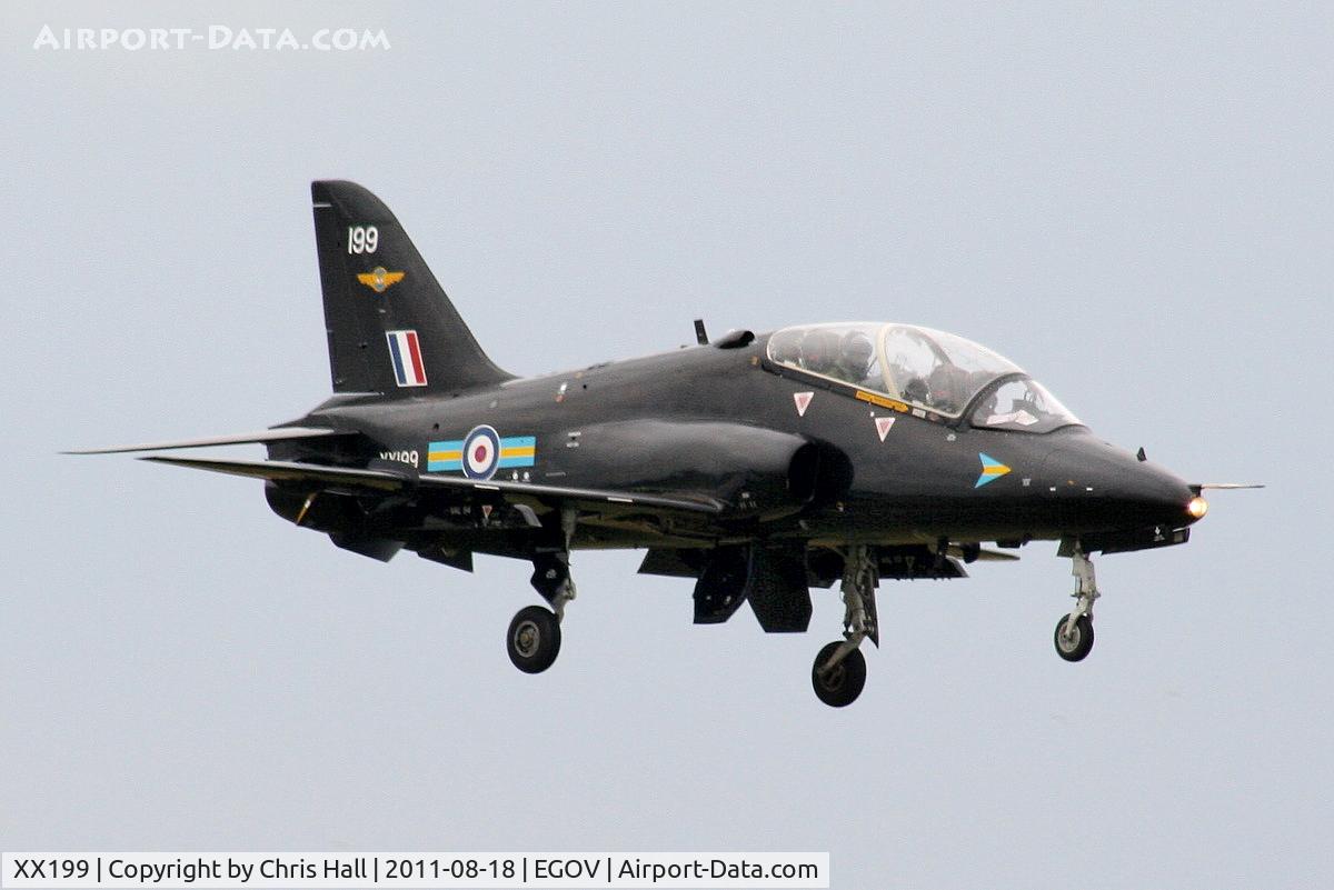 XX199, 1978 Hawker Siddeley Hawk T.1A C/N 046/312046, RAF 208(R) Sqdn