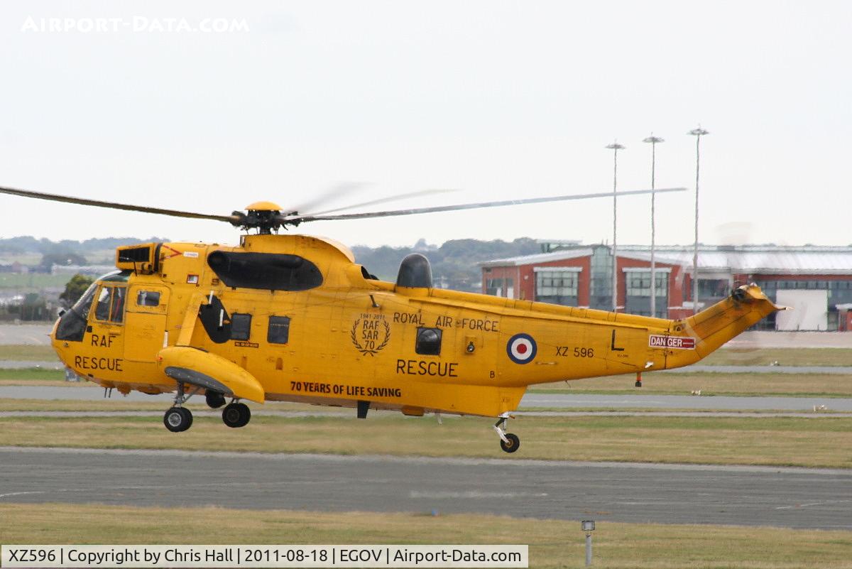 XZ596, 1978 Westland Sea King HAR.3 C/N WA862, RAF 22 Sqn C Flight