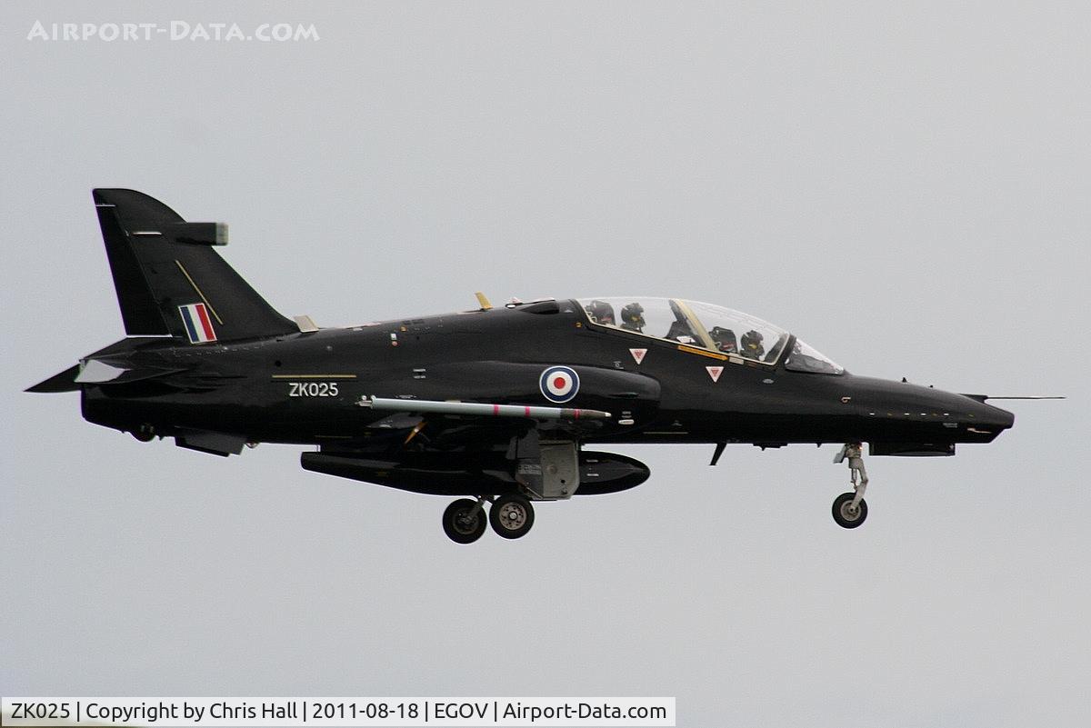 ZK025, 2009 British Aerospace Hawk T2 C/N RT016/1254, RAF 19(R)Sqn