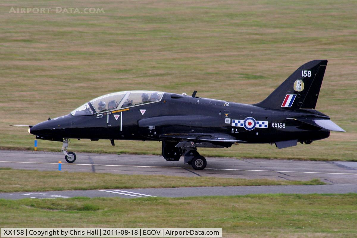 XX158, 1982 Hawker Siddeley Hawk T.1A C/N 004/312004, RAF 19(R)Sqn