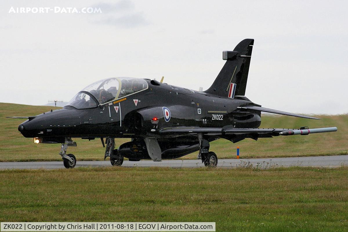 ZK022, 2009 British Aerospace Hawk T2 C/N RT013/1251, RAF 19(R)Sqn