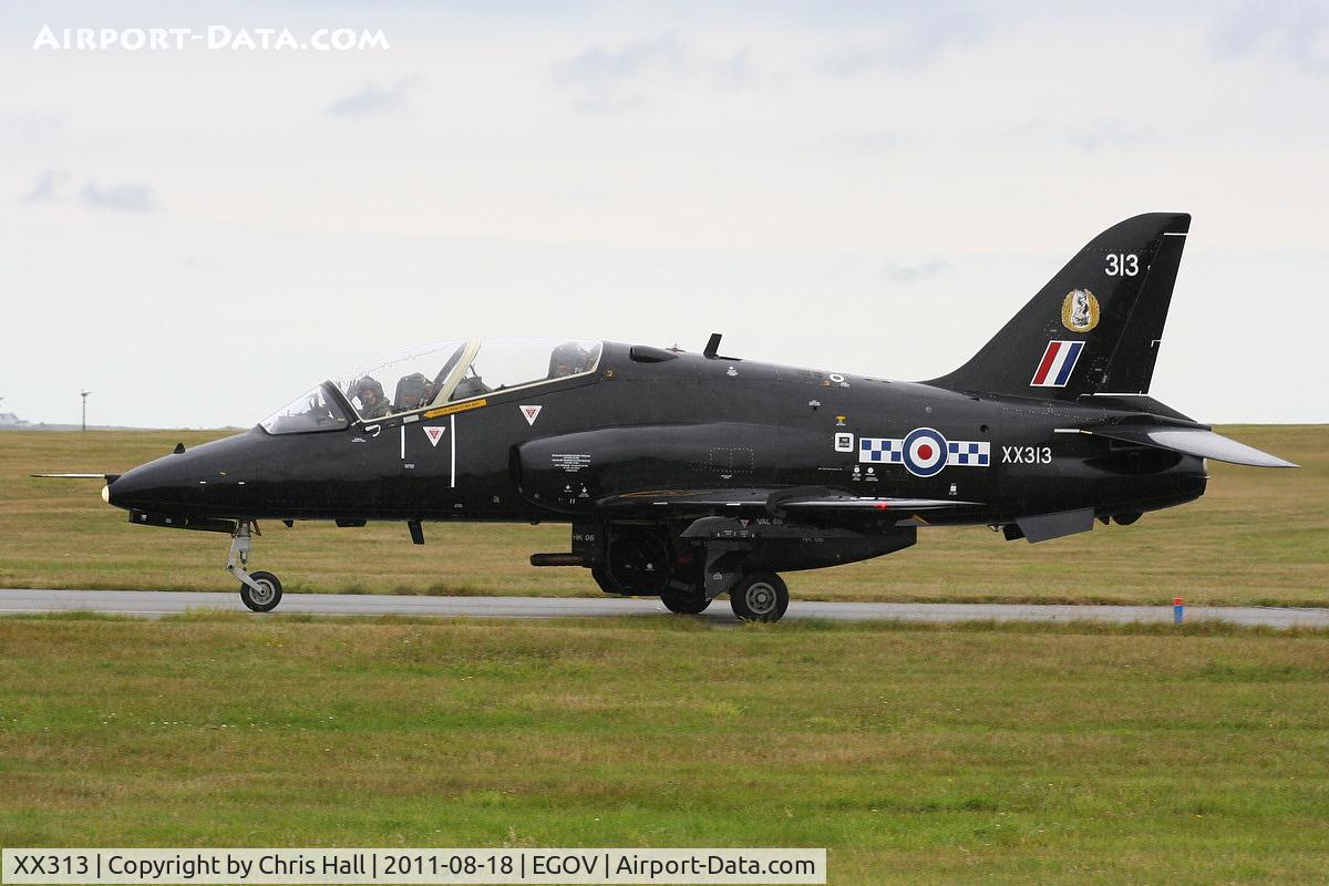 XX313, 1980 Hawker Siddeley Hawk T.1W C/N 149/312138, RAF 19(R)Sqn