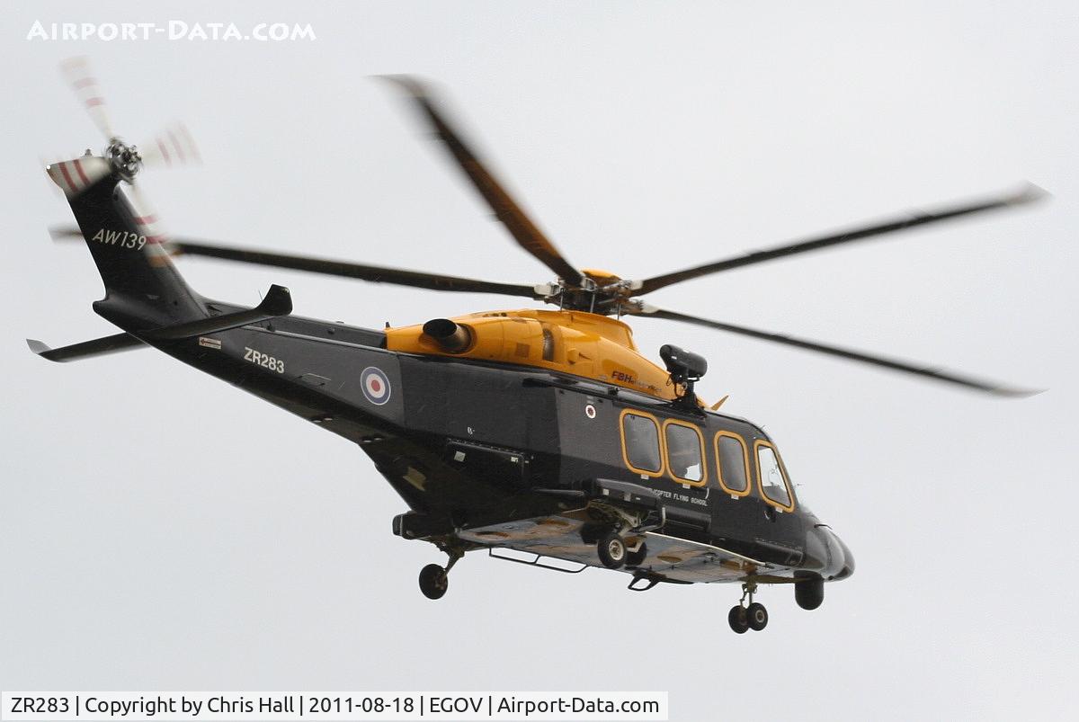 ZR283, 2010 AgustaWestland AW-139 C/N 31283, RAF Search and Rescue Training Unit (SARTU)