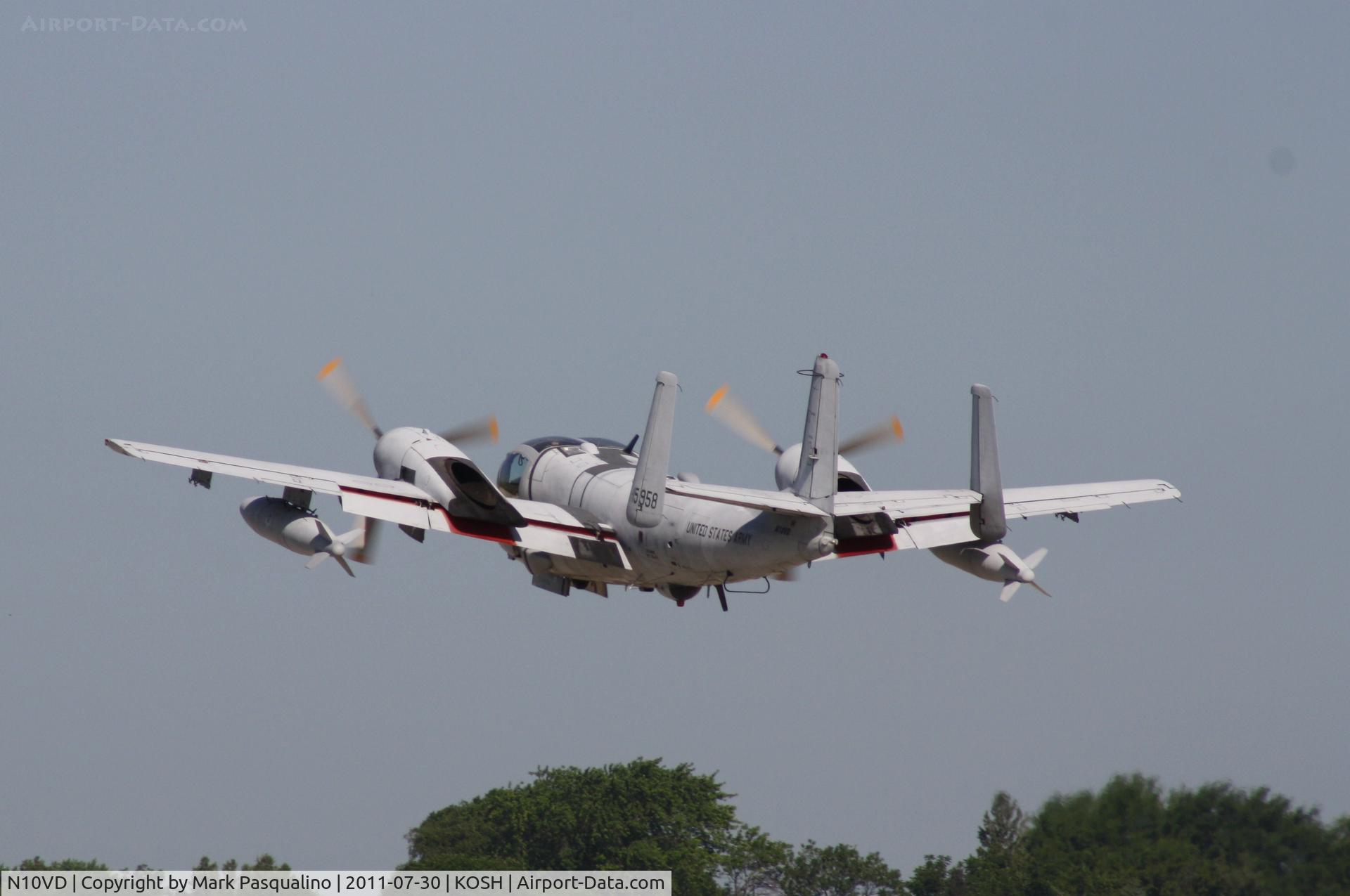 N10VD, 1968 Grumman OV-1D Mohawk C/N 162C, Grumman OV-1