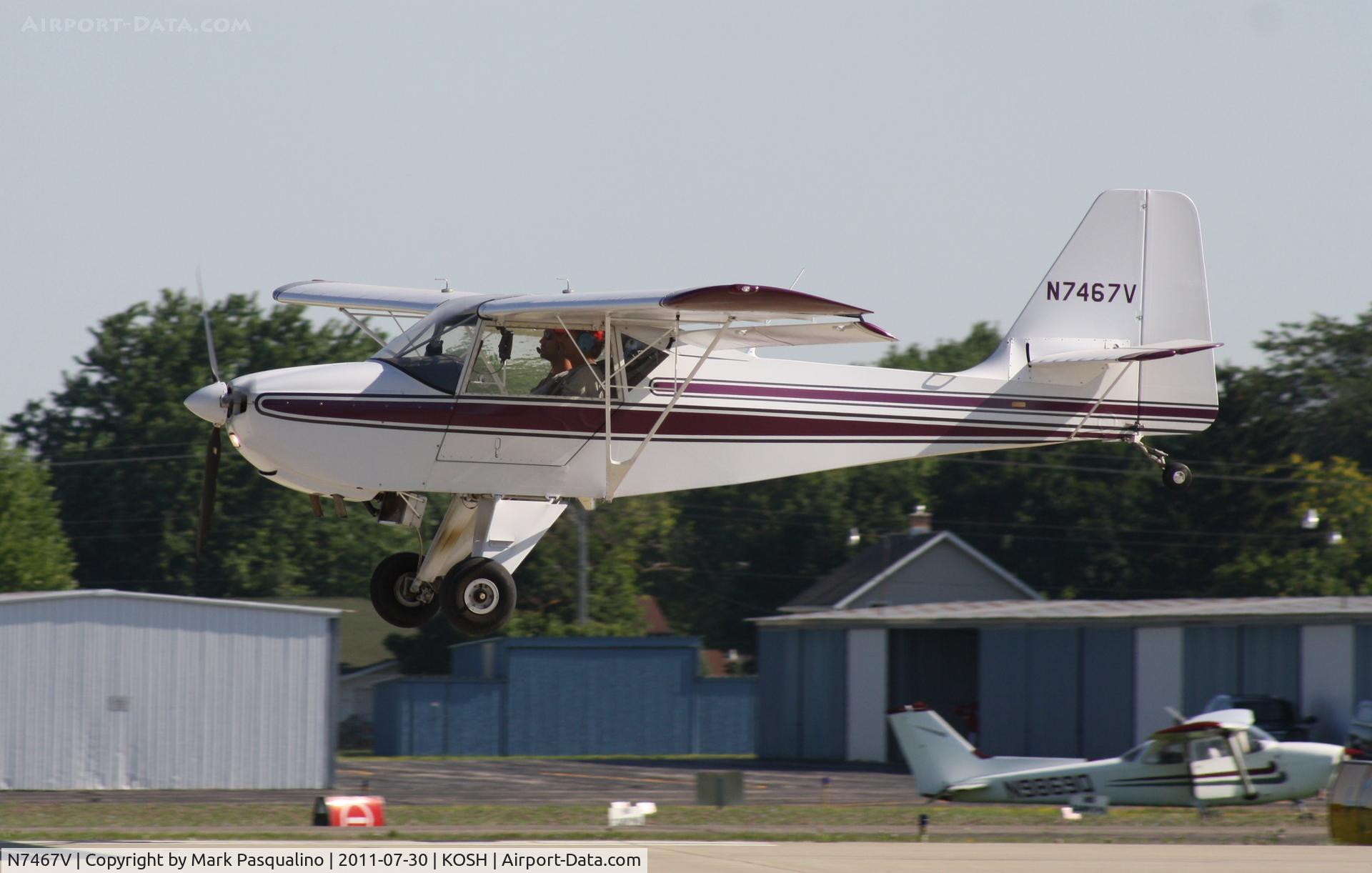 N7467V, 1997 Skystar Kitfox Series 5 C/N S9411-0072, Kitfox Series 5
