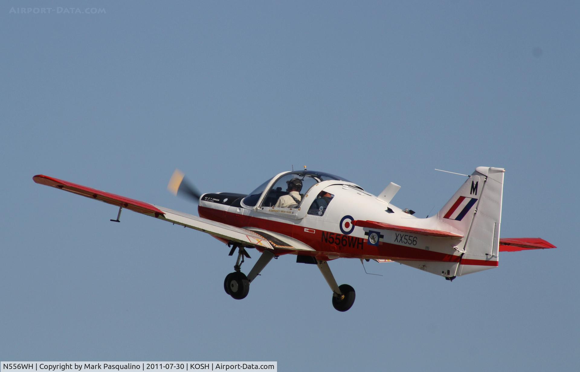 N556WH, 1975 Scottish Aviation Bulldog T.1 C/N BH120/249, Scottish Aviation Bulldog MDL 120/121