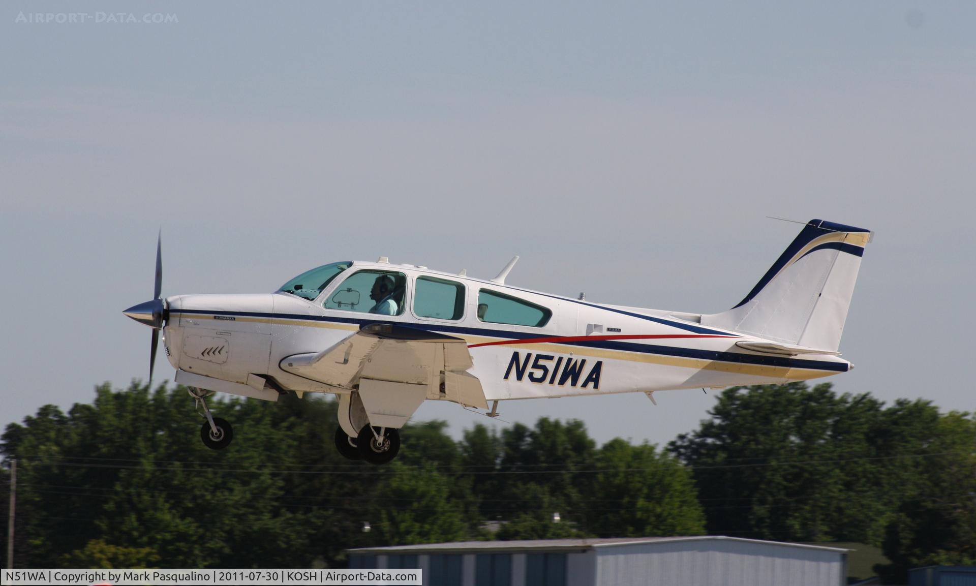 N51WA, 1973 Beech F33A Bonanza C/N CE-452, Beech F33A