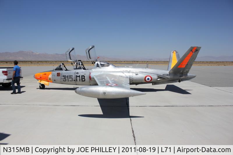 N315MB, 1966 Fouga CM-170 Magister C/N 498, At the pump's