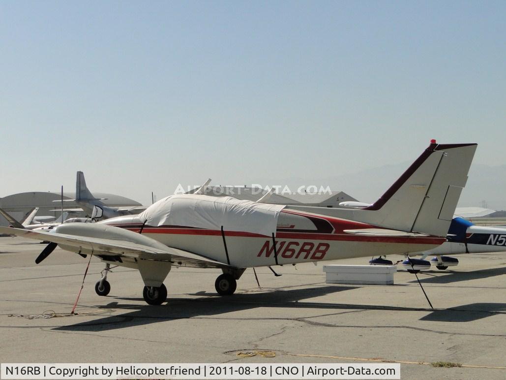N16RB, 1965 Beech 95-B55 (T42A) Baron C/N TC-840, Covered and parked