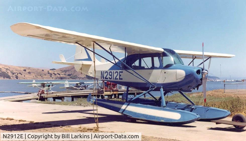 N2912E, 1946 Aeronca 7AC Champion C/N 7AC-6495, At Commodore Seaplane Base, Sausalito, CA
