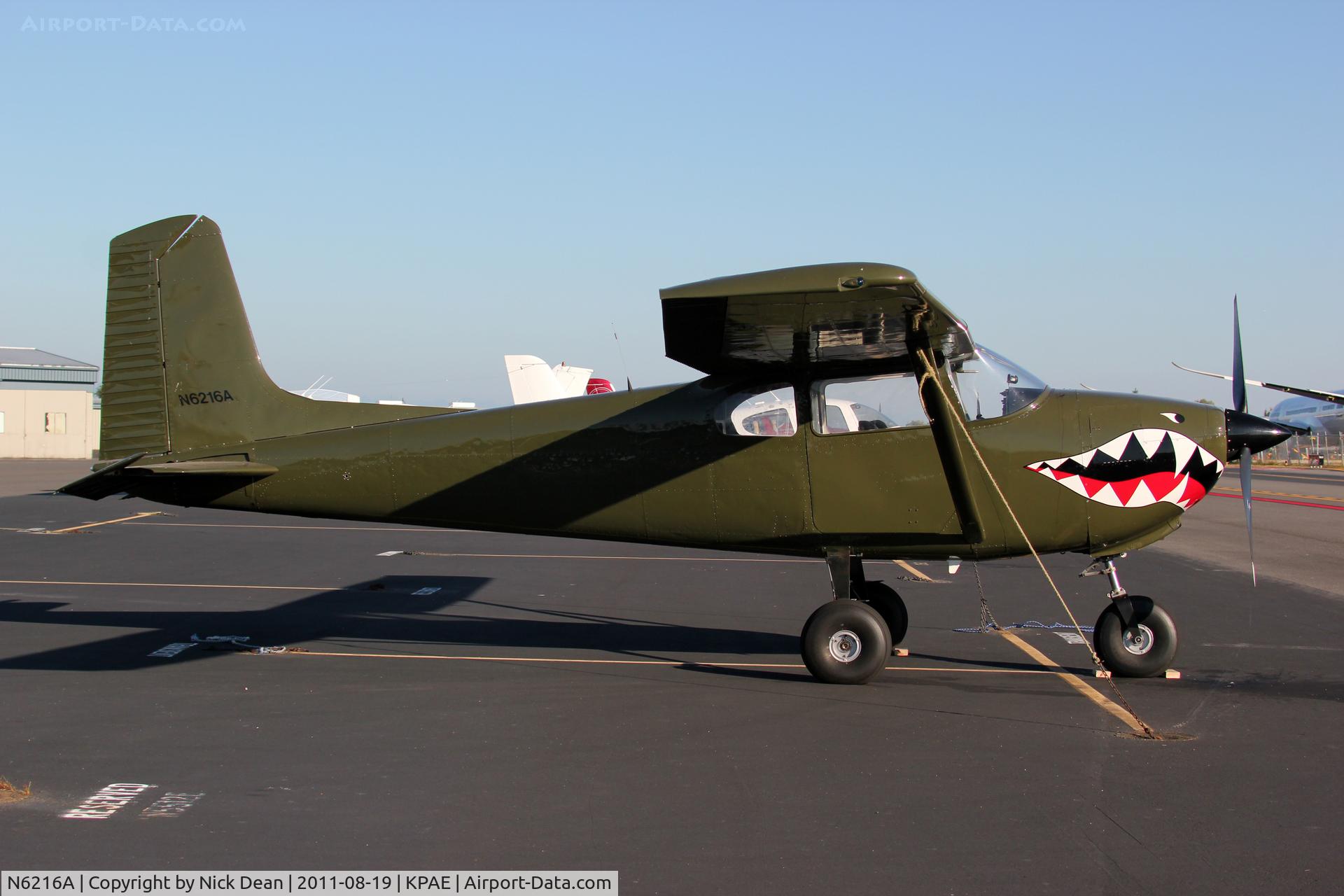N6216A, 1956 Cessna 182 Skylane C/N 33016, KPAE/PAE