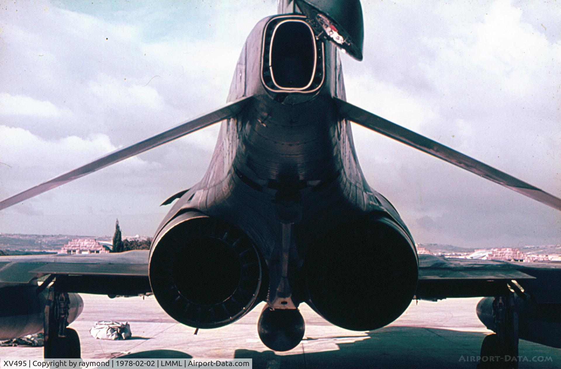 XV495, 1969 McDonnell Douglas Phantom FGR2 C/N 3434, Phantom FGR2 XV495/X 29Sqd RAF
