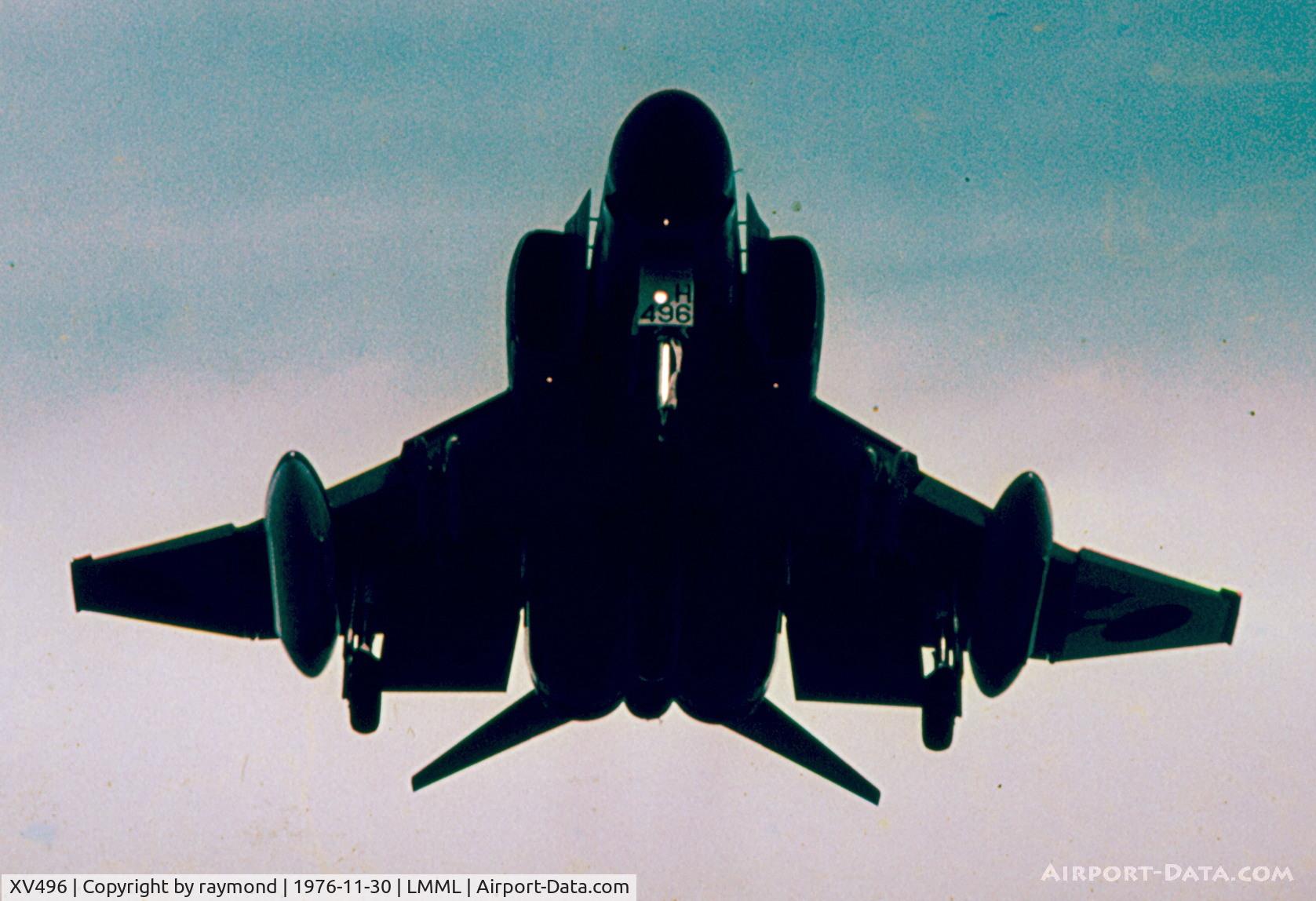 XV496, 1969 McDonnell Douglas Phantom FGR2 C/N 3442, Phantom FGR2 XV496/H 23Sqd RAF