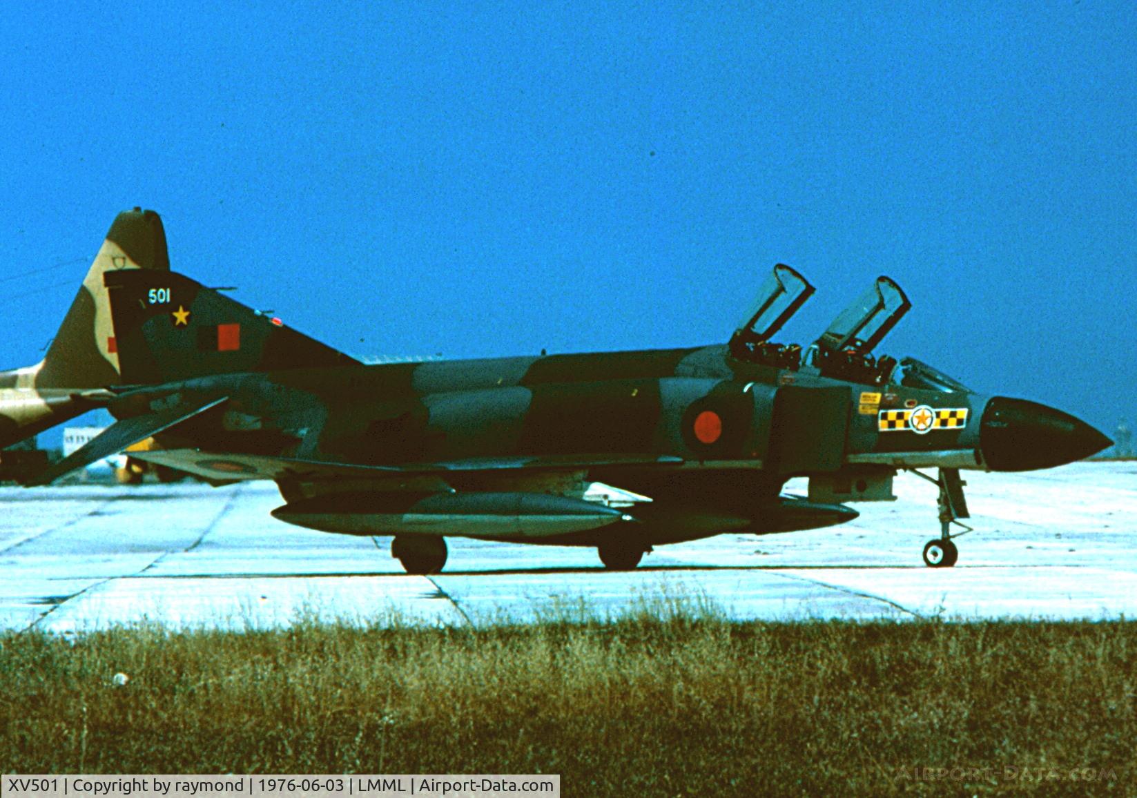 XV501, 1969 McDonnell Douglas Phantom FGR2 C/N 3507, Phantom FGR2 XV501 31Sqd RAF